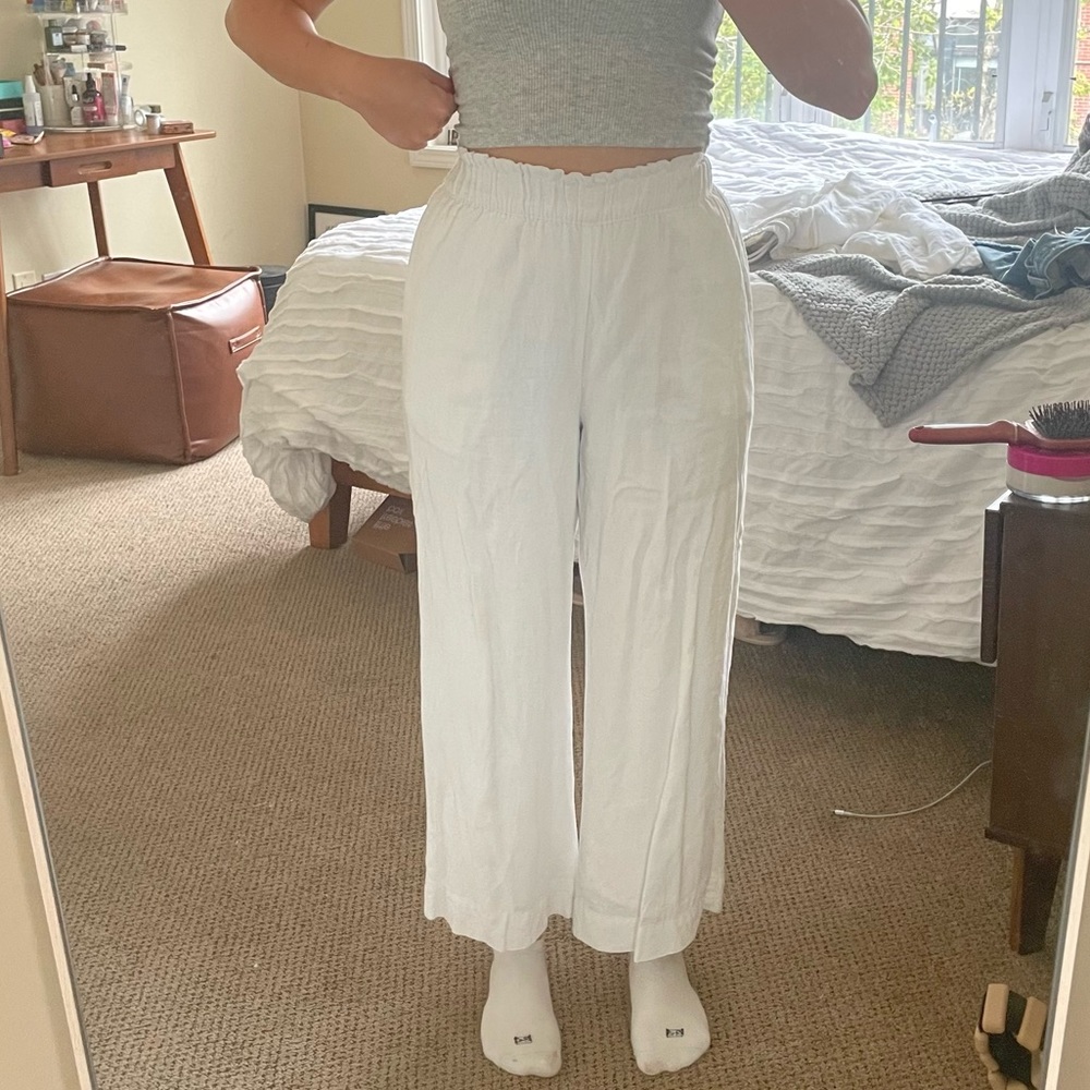 Abercrombie and fitch linen pants